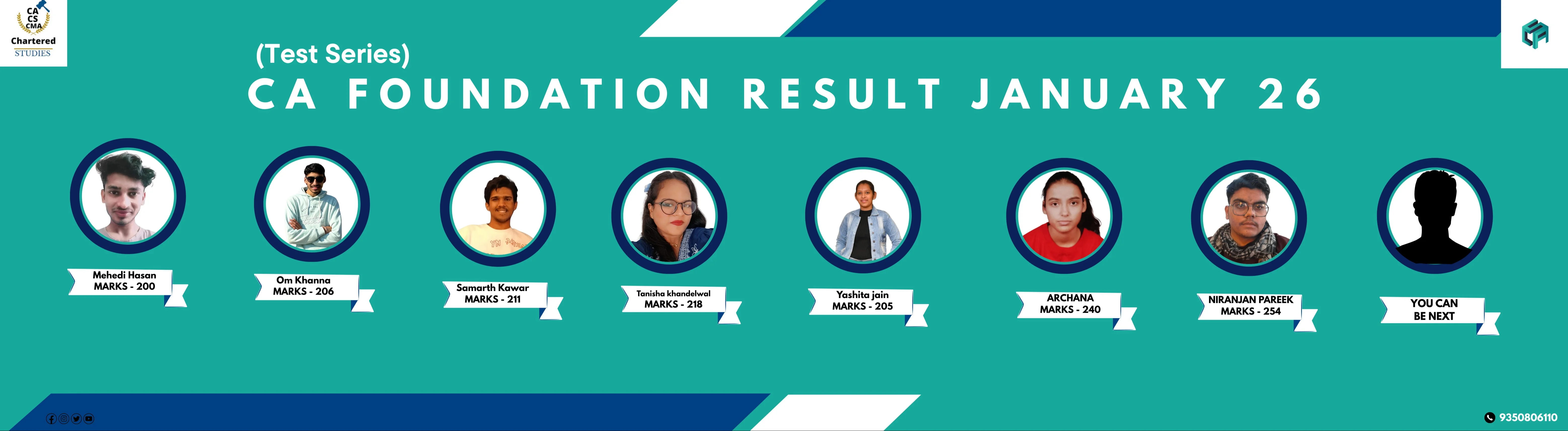 CA FND Result Jan 26 2